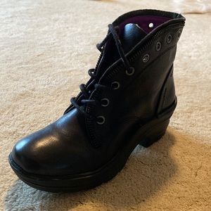 Brand new boots, worn one time. Snug fit, recommended for women with narrow feet